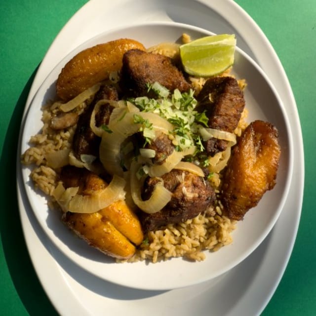 Arroz Con Gandules.
